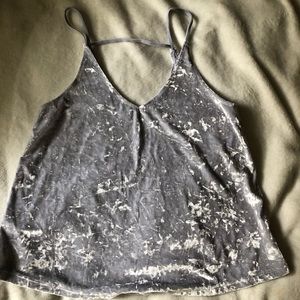 crushed velvet shirt